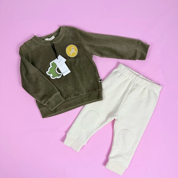 NWT Korean Clothing Brand Bemon | Toddler 2-pc set| size 18 Months - Picture 1 of 14